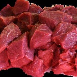Gallagher's Round Steak Diced Beef